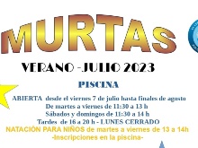 Verano en Murtas 2023 | Eventos de Julio